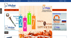 Desktop Screenshot of akshartradingonline.com