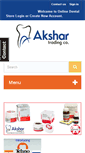 Mobile Screenshot of akshartradingonline.com
